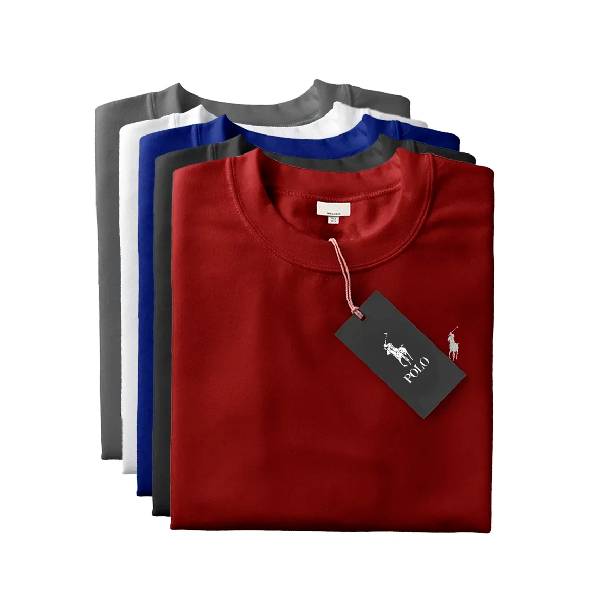 [ACHETEZ 3 OBTENEZ 5] Pack de 5 T-shirts RL Essential – Élégance et Confort au Quotidien